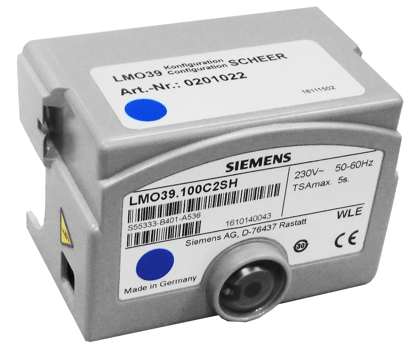 Steuergerät LMO 39 SCHEER Ausführung Steuergerät LMO 39 SCHEER Ausführung