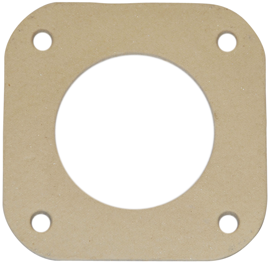 Brennerflanschdichtung Ø 80 mm mit 4 Langlöchern Brennerflanschdichtung Ø 80 mm mit 4 Langlöchern